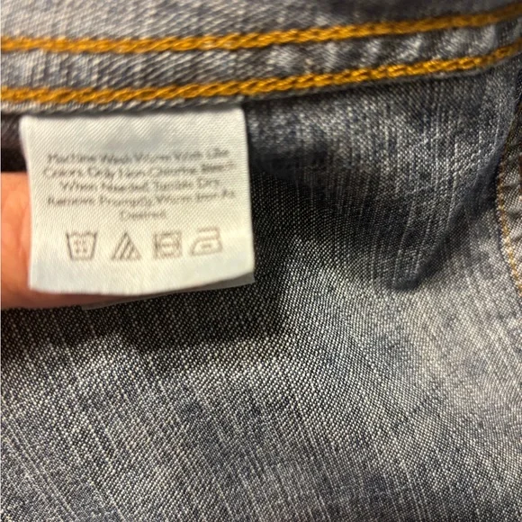Vintage Eddie Bauer Denim Women’s Chore Jacket Size S - Picture 10 of 11